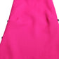 Pink Wool Knit Turtle Neck Backless Tank Top