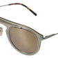 Chic Brown Metal Phantos Sunglasses