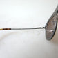 Chic Brown Metal Phantos Sunglasses