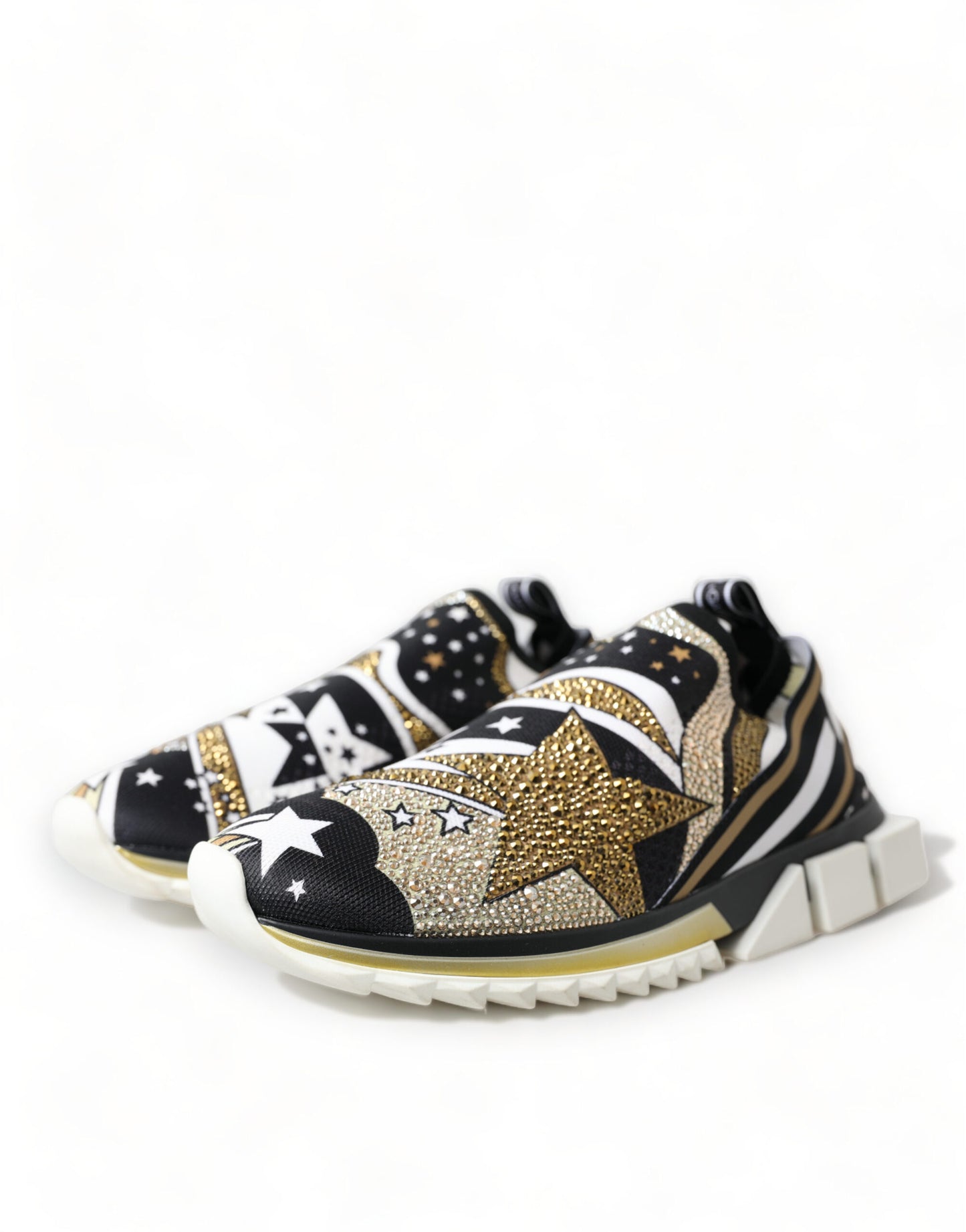 Crystal-Embellished Sorrento Slip-On Sneakers