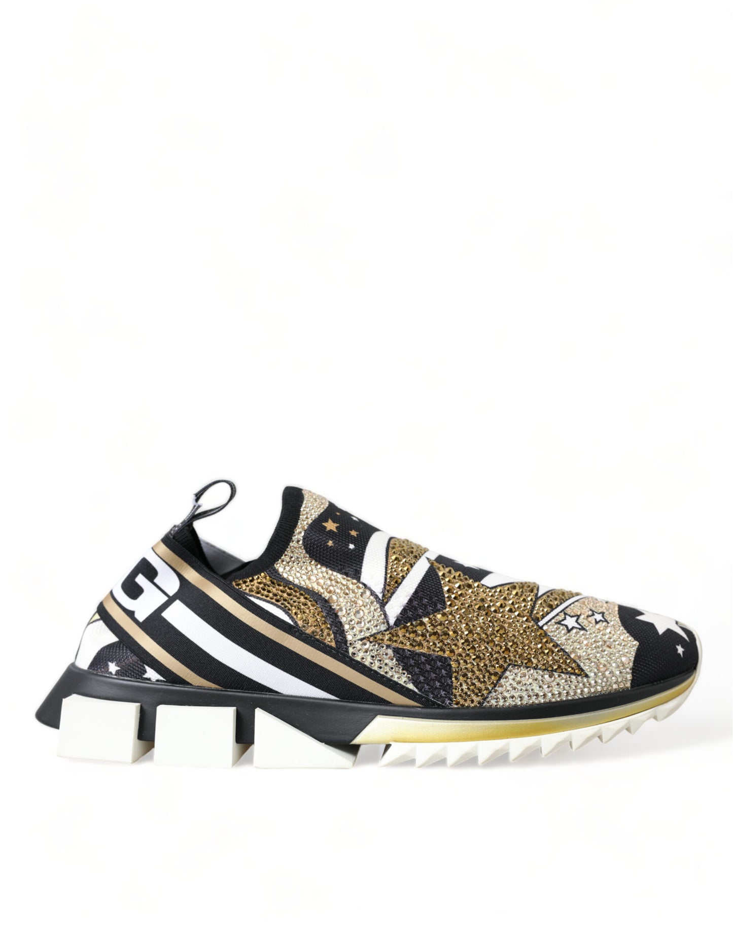 Crystal-Embellished Sorrento Slip-On Sneakers