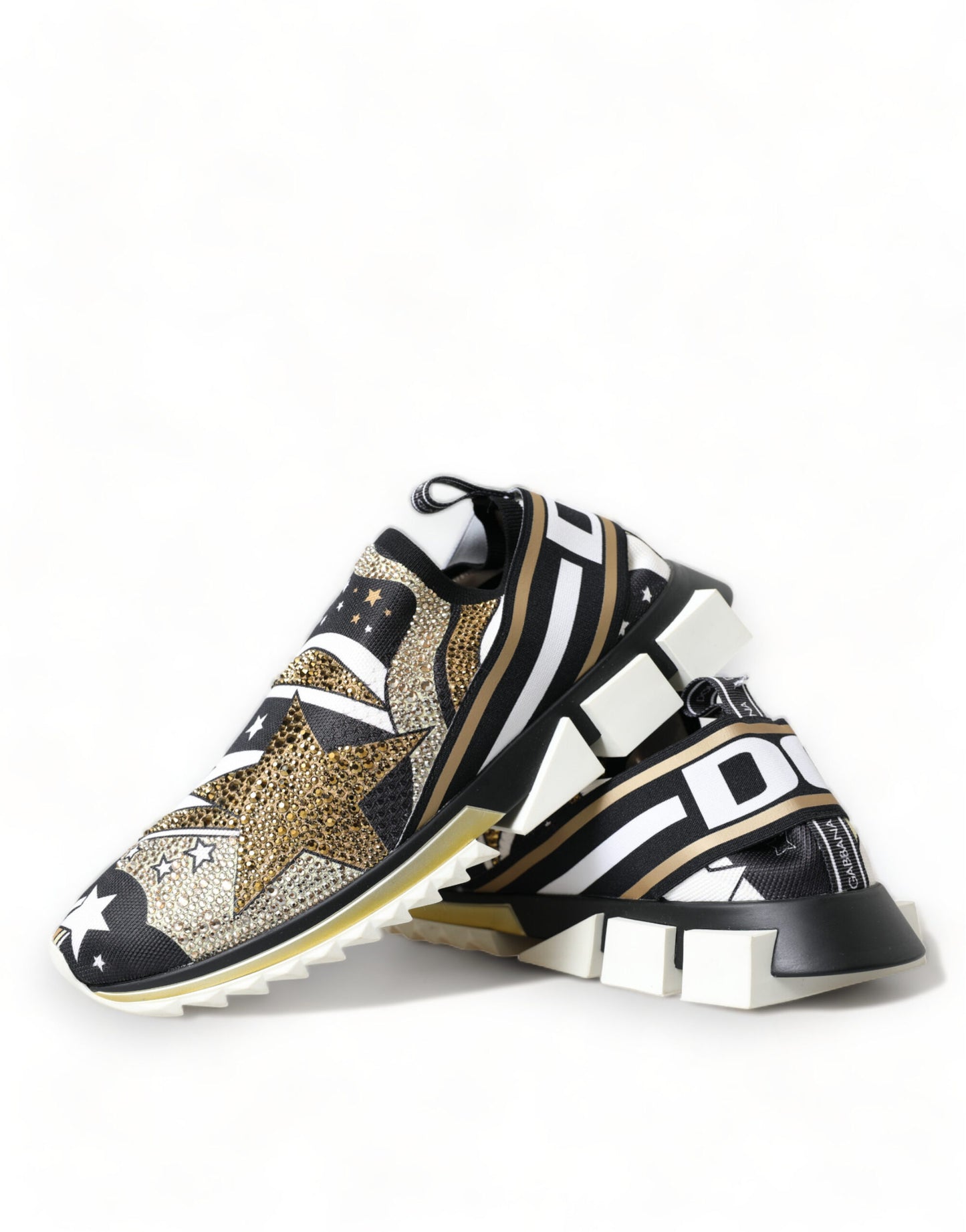 Crystal-Embellished Sorrento Slip-On Sneakers