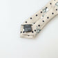 Beige Skull Print Silk Tie Exclusive Collection
