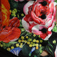 Multicolor Floral Button Waistcoat Vest Top