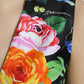 Multicolor Floral Button Waistcoat Vest Top