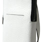 Elegant White Leather Phone Crossbody Bag