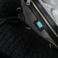 Black Silver Wool Zaino Tricot Backpack Men Bag