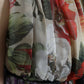 Beige Floral Sleeveless A-line Mini Dress