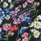 Multicolor Floral Print Lace Sheath Dress