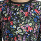 Multicolor Floral Nylon Sheath Mini Dress