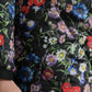 Multicolor Floral Nylon Sheath Mini Dress