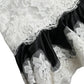 Black White Lace See Through A-Line Sleeveless Dress