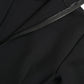 Black Long Sleeve Turtleneck Bodycon Dress