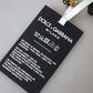 Chic Black and Gold Designer Keychain