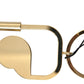 Elegant Gold Metal Keychain Accessory