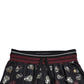 Black Ring Silk Jogging Trousers Pants