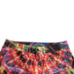 Multicolor Luminarie Print Men Bermuda Shorts