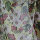 Multicolor Floral Silk Kaftan Maxi Dress