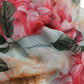 Multicolor Floral Silk Tiered Long Maxi Dress