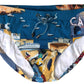Multicolor Print Swim Briefs – Italian Elegance