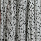 White Polka Dot A-line Pleated Maxi Dress