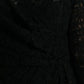 Black Bodycon Lace Cotton Sheath Mini Dress
