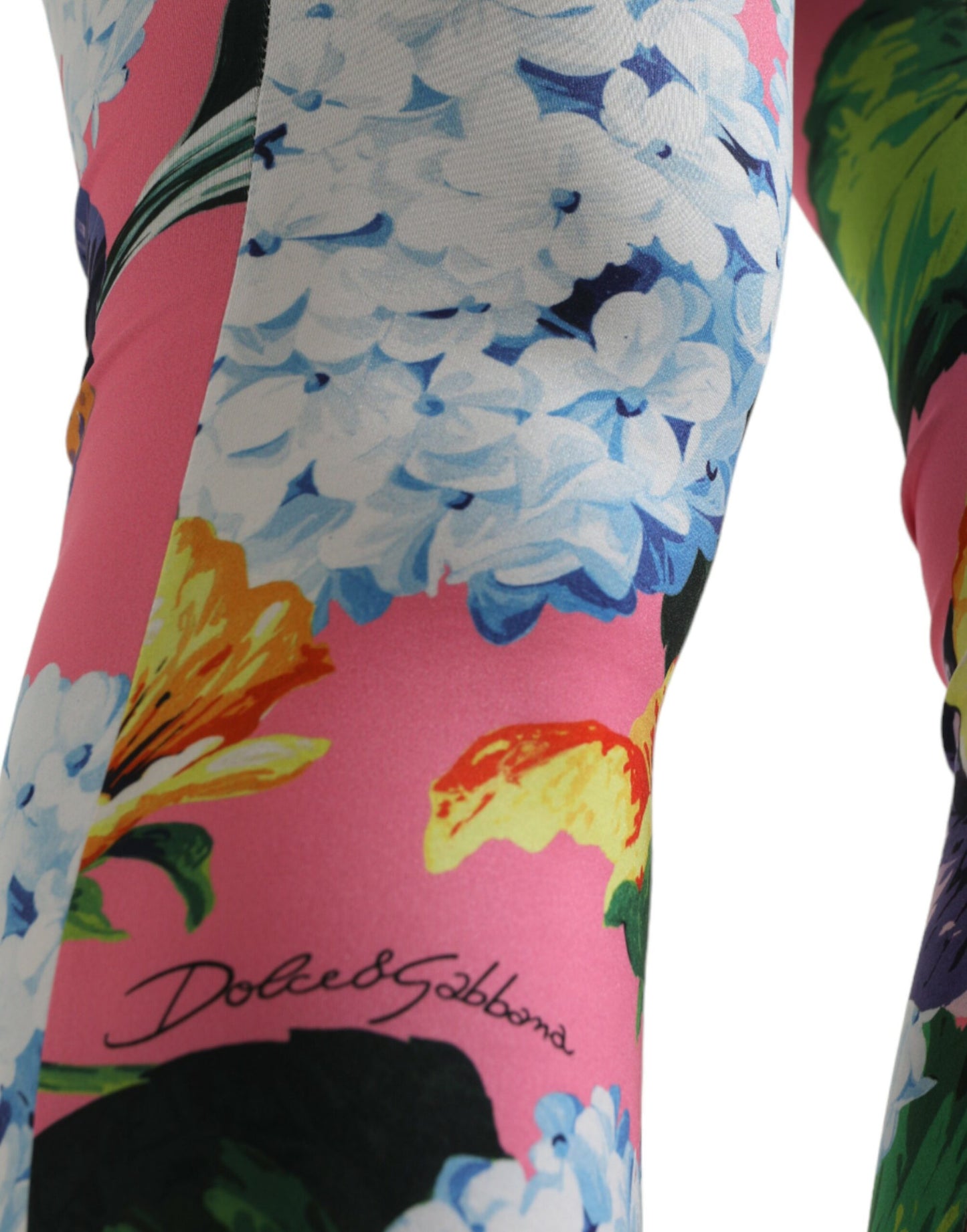 Multicolor Floral High Waist Leggings Pants