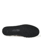 Black White Studded Leather Sneakers Shoes