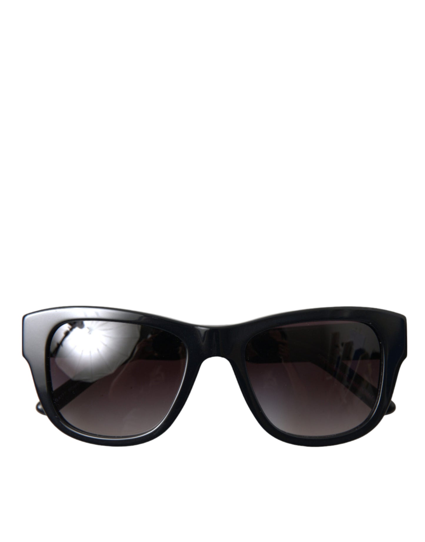 Sleek Black Acetate Sunglasses for Men