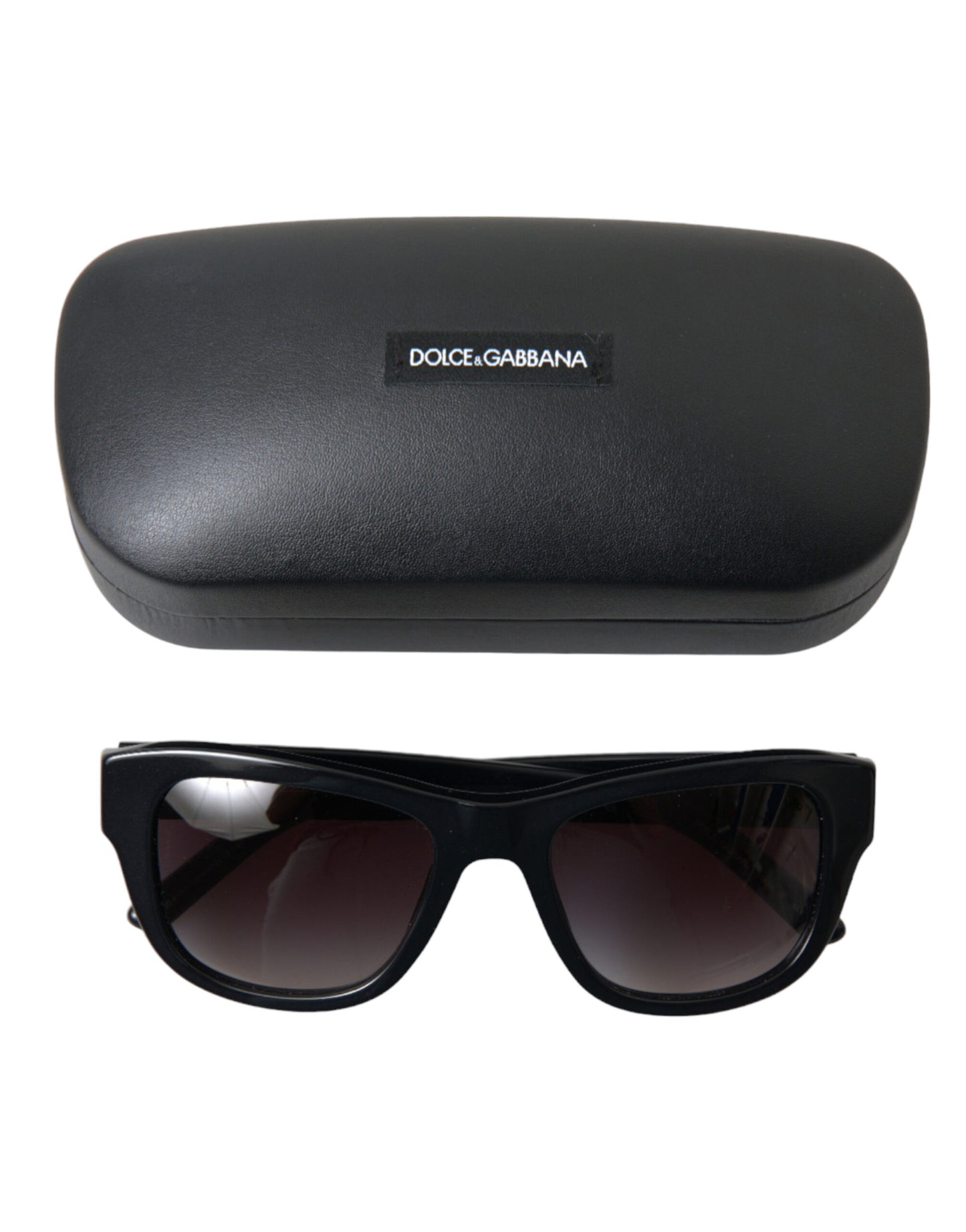 Sleek Black Acetate Sunglasses for Men