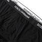 Black Cotton Stretch Slip Brando Brief Underwear