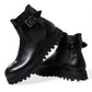 Black Chelsea Belted DG Logo Boots Shoes