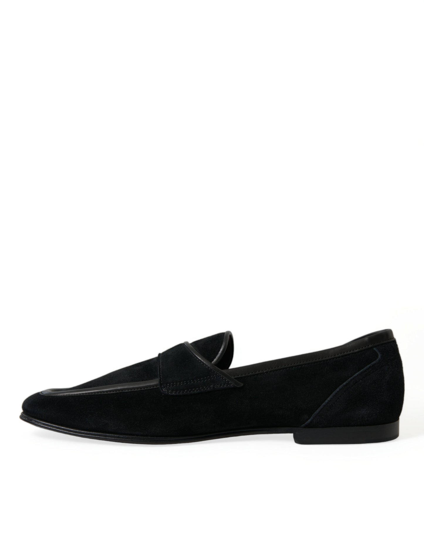 Black Velvet Slip On Loafers Dress Shoes