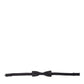 Elegant Black Silk Bow Tie