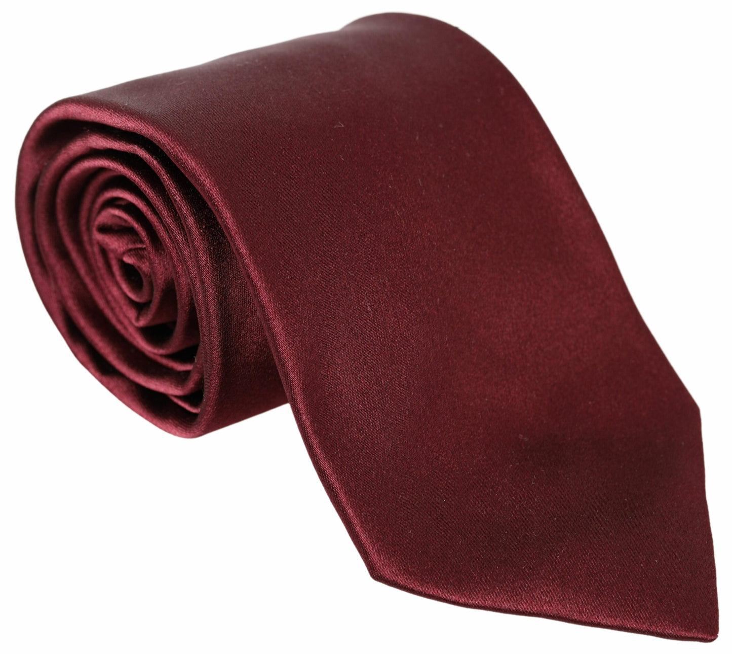 Elegant Red Silk Bow Tie