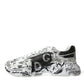 White Graffiti Calfskin Daymaster Sneakers Shoes