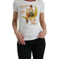 White Bring Me To The Moon T-shirt Top