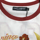 White Bring Me To The Moon T-shirt Top