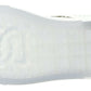 Elegant White Leather Low Top Sneakers