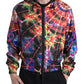 Multicolor Hooded Sweatshirt Sweater