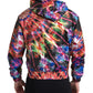 Multicolor Hooded Sweatshirt Sweater
