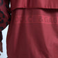 Red Leopard Hooded Rain Coat Jacket
