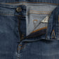 Dark Blue Cotton Stretch Denim Skinny Jeans