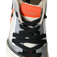 Multicolor Leather High Top Sneakers Shoes