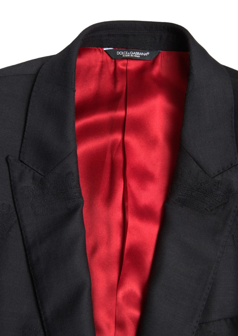 Elegant Slim Fit Virgin Wool Blazer