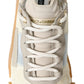 Beige Fabric Stretch Lace Up NS1 Sneakers