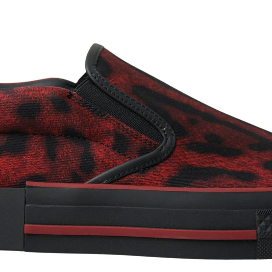 Chic Leopard Print Loafers Sneakers