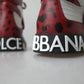 High-Top Leopard Sneakers in Lush Red Tones