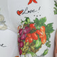 White Vegetables High Waist Leggings Pants