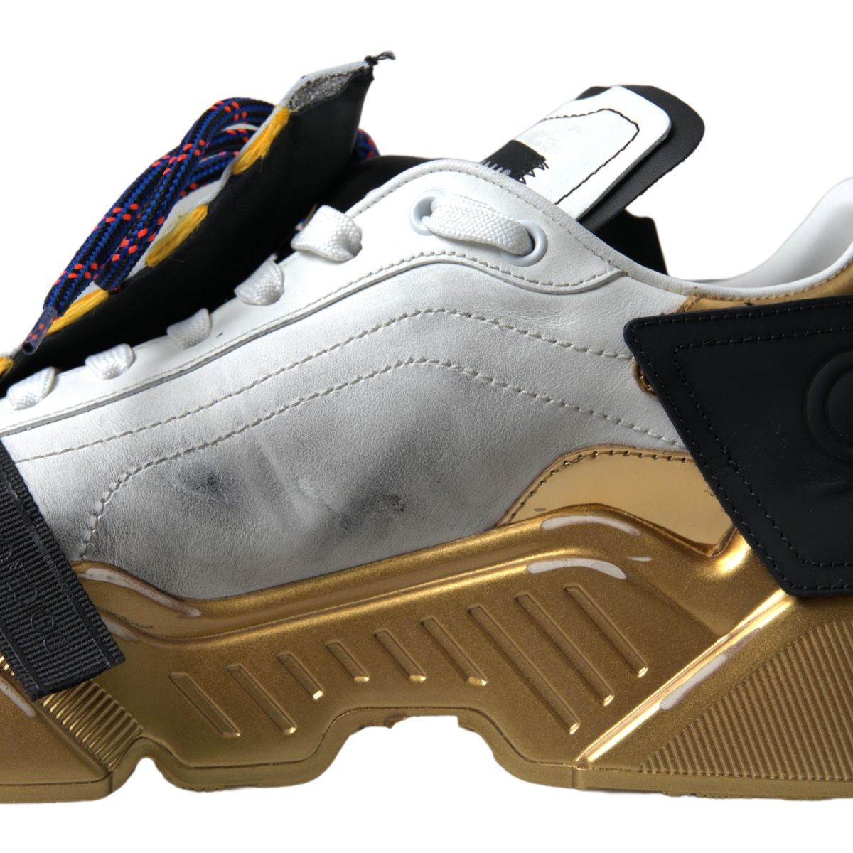 Elevated DayMaster Gold Casual Sneakers